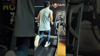 Burn More Calories on Manual Treadmill Manual Treadmill Sprint Challenge 💪#shorts #gym #viralshorts