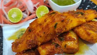 karari Tawa fish fry | Kam oil m fry kre crispy masala fish  | hyderabadi style Nizam special fish