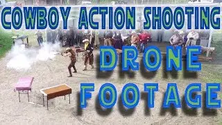 ​Drone Footage of Cowboy Action Shooting featuring Jed I. Knight