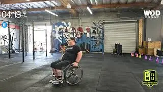Brett Palser - 25.4 - Seated 2 - Adaptive CrossFit Semi-Finals