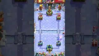 new Santa hog rider challenge best deck +easy win #clashroyale #cr #challange #christmas #minion