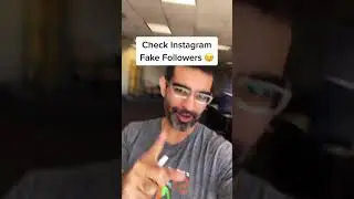 How to check Instagram fake followers #shorts