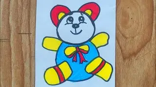 How To Draw Teddy Bear | Teddy Bear Drawing
