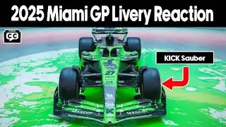 KICK Sauber&rsquo;s 2025 Miami GP Livery REVEALED &ndash; My First Impressions!