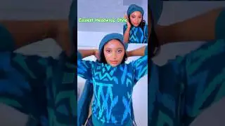 Easiest Headwrap Style You Need to Try #shorts
