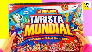ASMR con el JUEGO DE MESA más FAMOSO del MUNDO📈Turista Mundial 🎲ASMR SATISFACTORIO