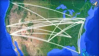 The Hidden Network of Domestic Widebodies
