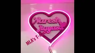 Customized Neon LED frame #customised #customizedgift #customizedproducts #neon #giftarticles #gifts