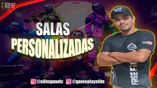 LIVE ON FREEFIRE + SALA PERSONALIZADA  #SALAPERSONALIZADA #FREEFIRE #GAMEPLAYELITE #AMONGUS