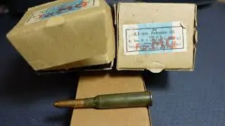 Feeding Captured Weapons - WWII German Production of 6.5mm Dutch and Romanian  Mannlicher Ammo.