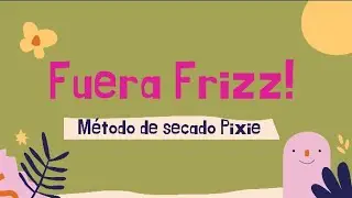 TÉCNICA DE SECADO PIXIE