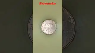 Slovensko 2  Coins cleaning  experiment:  #ASMR #coinsiconic #coincleaning