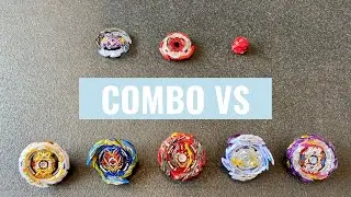 Hollow Lucifer II vs The Gauntlet | Beyblade Combo | Beyblade Burst Superking ベイブレードバースト ベイブレードコンボ