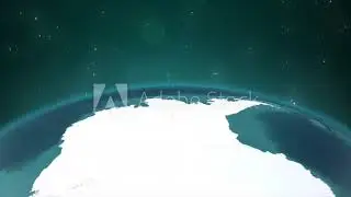 Antarctica Map Zoom In Animation