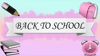 BOOK TU SCHOOL/МОЕ ШКОЛЬНОЕ УТРО