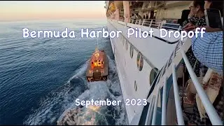 Bermuda Pilot Drop Off - September 2023