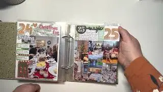 December Daily 2022 completed album flip through