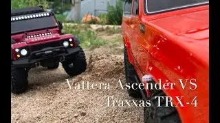 Traxxas TRX-4 VS Vattera Ascender K-5 - Offraod Trials 1