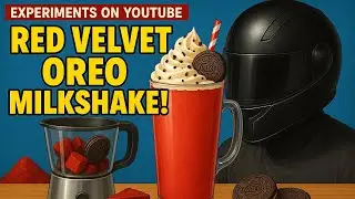 #Red Velvet Oreo Milkshake recipe《🍷》 #quick and #tasty #beverage #Comeback #2025 #viralvideo ...!!!