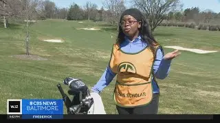 Baltimore student goes from First Tee program to thriving as a caddie