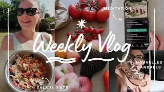 WEEKLY VLOG⎟Mamie au marché, méditation parfaite et nouvelles sandales