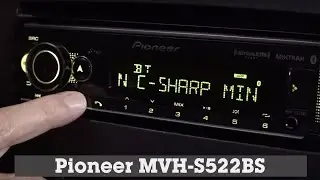 Pioneer MVH-S522BS Display and Controls Demo | Crutchfield Video
