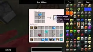 Aquatic Ingot слиток и его секреты крафта.