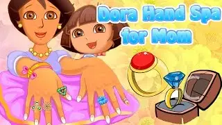 Dora Hand Spa For Mom Game! | Dora the Explorer Kids Games!