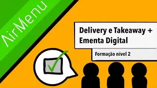 Ementa Digital + Delivery + TakeAway, AirMenu Forma&ccedil;&atilde;o Online