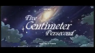 Zanyuraa+ & Yumexia - 5cm per second (Offical Lyric Video)