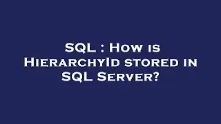 SQL : How is HierarchyId stored in SQL Server?