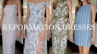 Reformation Summer Linen Dresses! | Bridgeton, Jessie, Casette, Frankie