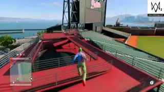 How to get inside the baseball stadium in Watch Dogs 2