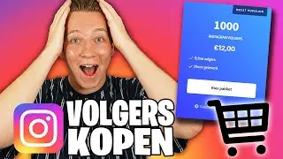 NEP-VOLGERS en LIKES KOPEN op INSTAGRAM!😱 *EXPERIMENT*