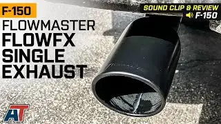 2011-2014 5.0L F-150 Flowmaster FlowFX Single Exhaust System with Black Tips Review & Install