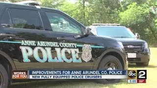 Anne Arundel County Police Department unveils new police cruisers
