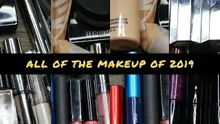 The Makeup I Finished in 2019 | Makeup Empties For 1 Year