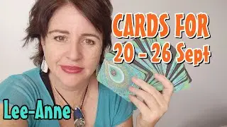 Cards for 20-26 Sept with Lee-Anne Peters