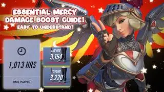 Short But ESSENTIAL Mercy DAMAGE BOOST Guide!⌛️| Overwatch!