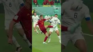 Dani Olmo scores Spain&rsquo;s 100th World Cup goal with lovely chip vs Costa Rica #ShortsFIFAWorldCup