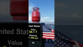 Top 10 Countries With The Most Natural Gas Reserves #shortsfeed #shorts #viral #russia #top10 #top5