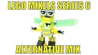 LEGO MIXELS SERIES 6 WUZZO & SLUSHO ALTERNATIVE MIX WUSHO