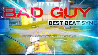 Billie Eilish- Bad Guy PUBG MOBILE MONTAGE |VELOCITY MONTAGE|RTR NUCLEAR|BEAT SYNC MONTAGE|WORLDBEST