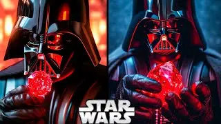 Darth Vader BLEEDS His Lightsaber Crystal For the First Time CANON