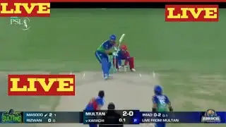 live match today | multan sultan vs Karachi Kings| PSL live match