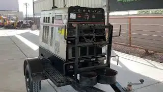 Lincoln Electric Air Vantage 500 Towable Welder/Generator For Virtual Auction December 9, 2023