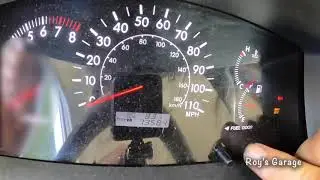 Как сбросить индикатор необходимости технического обслуживания на Toyota Corolla 2008 года выпуска
