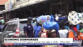 Ghana&rsquo;s return to int&rsquo;l capital market may take a while &ndash; Ofori-Atta - Business Desk on JoyNews