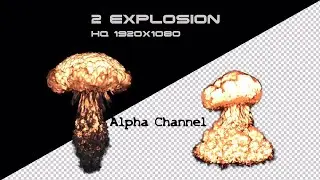 2 Explosion Motion Graphics