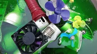 Amazing DIY Fan & Torch Project Using Old Electronics | Creative Reuse Ideas 2025